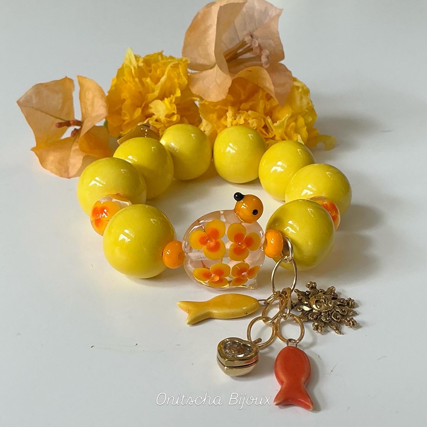 Bracelet « Cœur d’écume solaire » – Image 4