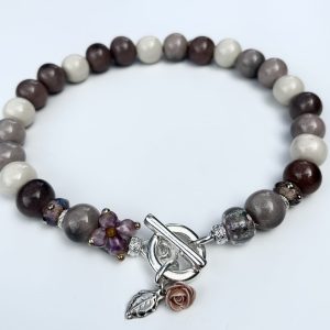 Collier « Rose d’Antan »
