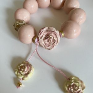 Bracelet « Rose la vie rose »