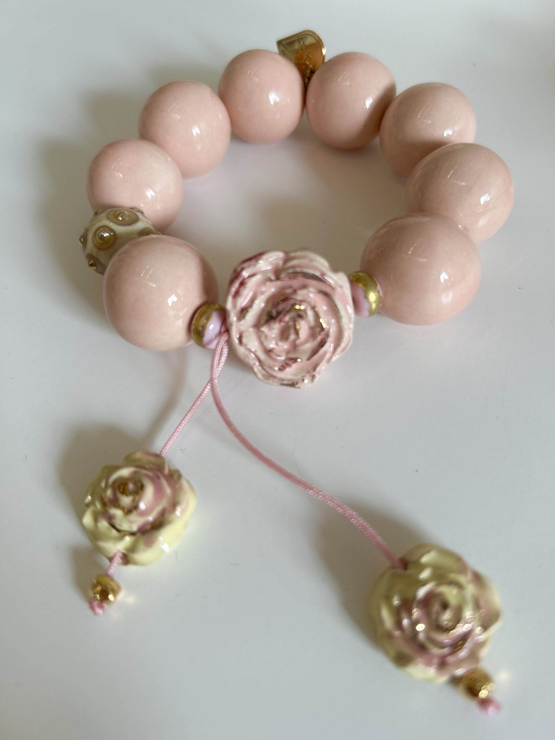 Bracelet « Rose la vie rose » – Image 4