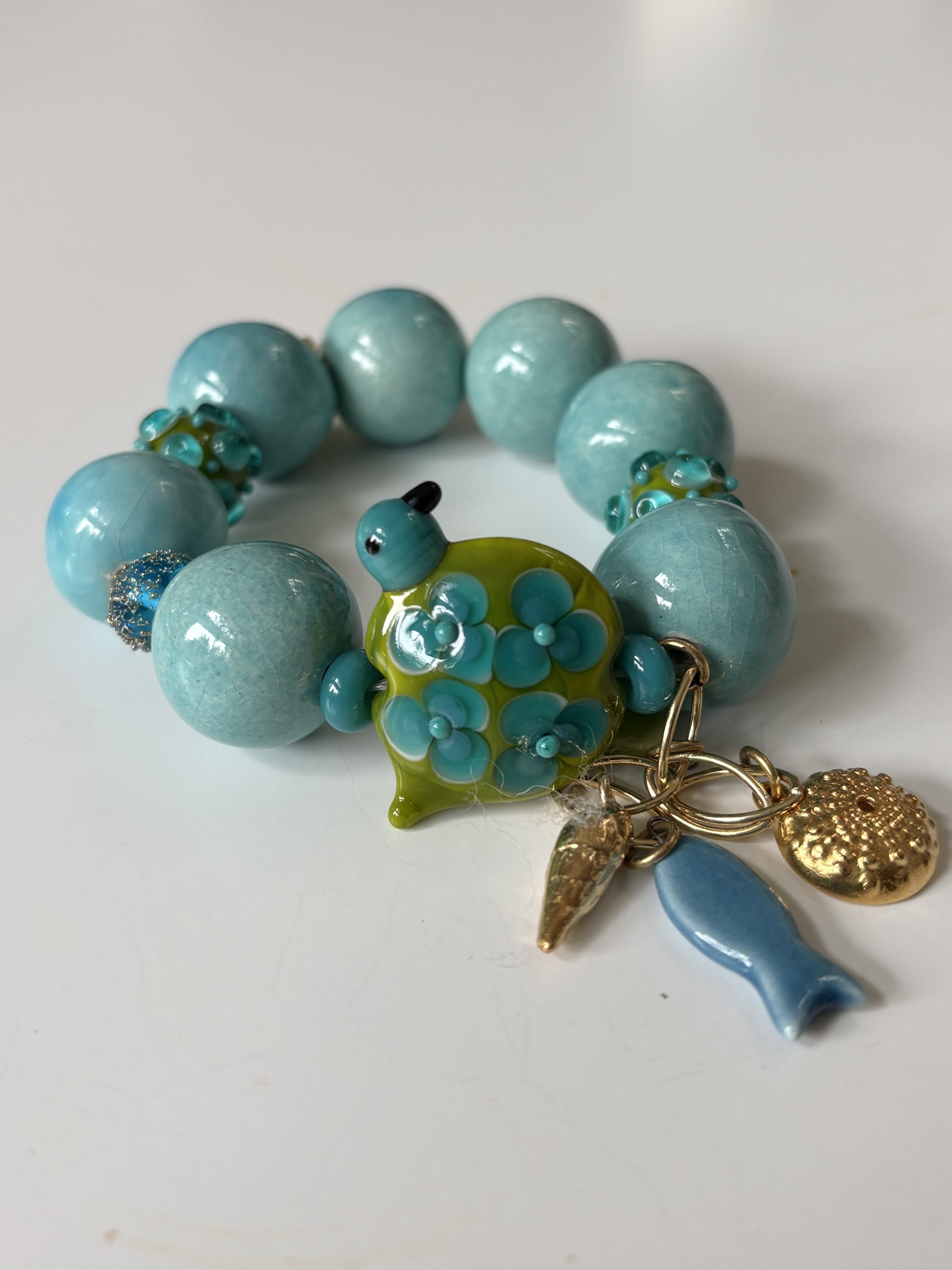 Bracelet « Le Printemps dans tes yeux « – Image 2