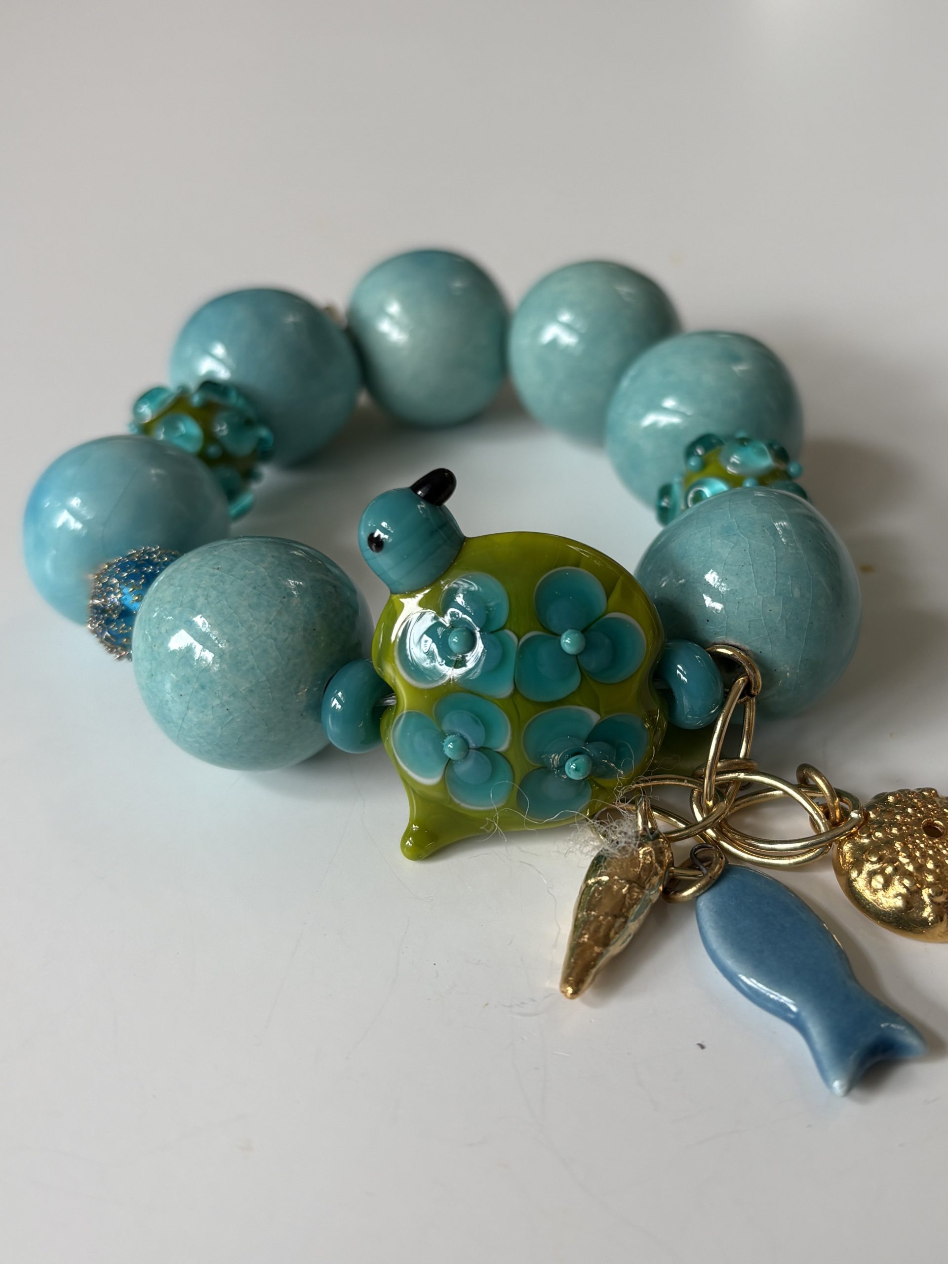 Bracelet « Le Printemps dans tes yeux « – Image 3