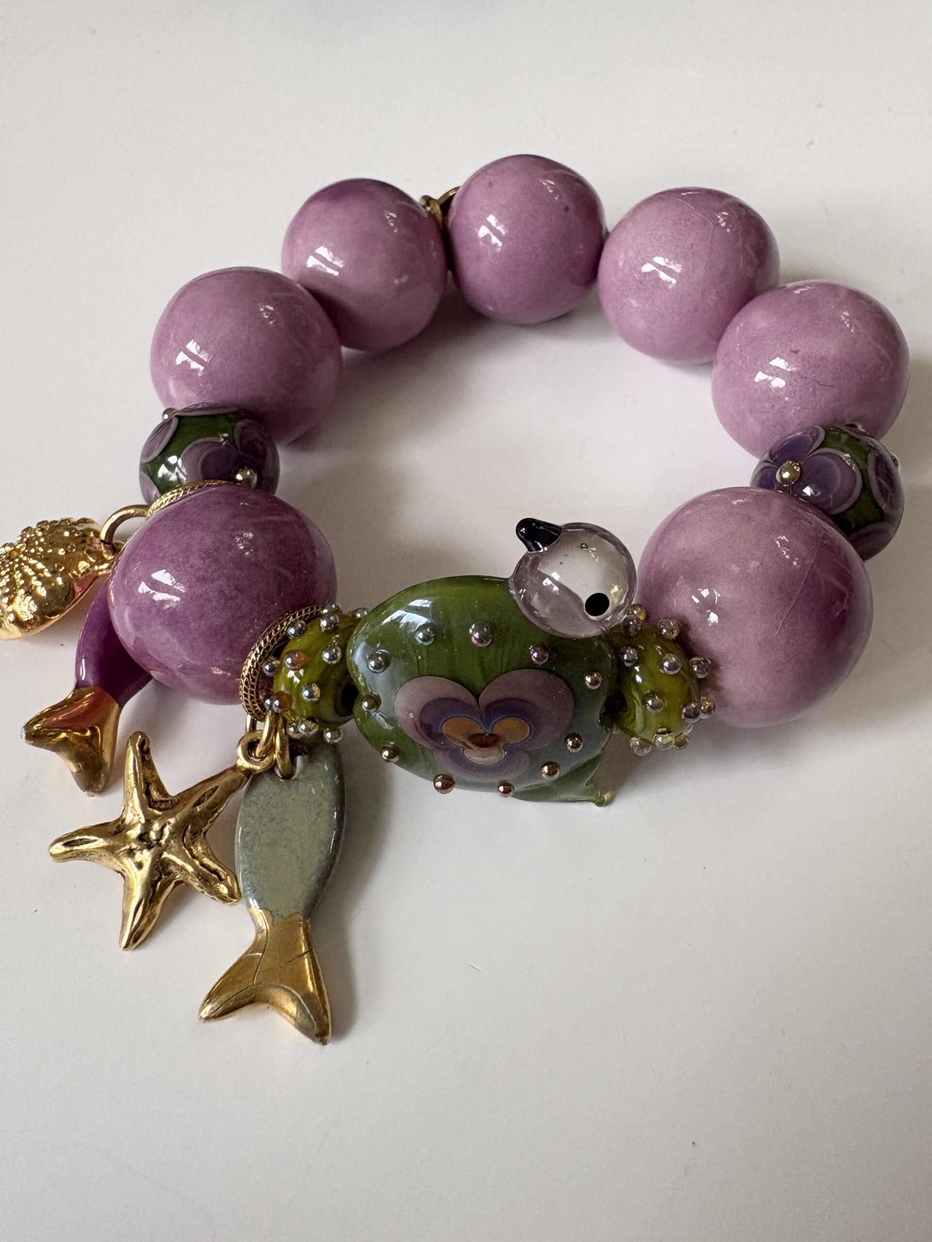 Bracelet “ Présage du Printemps “RÉSERVÉ Stéphanie