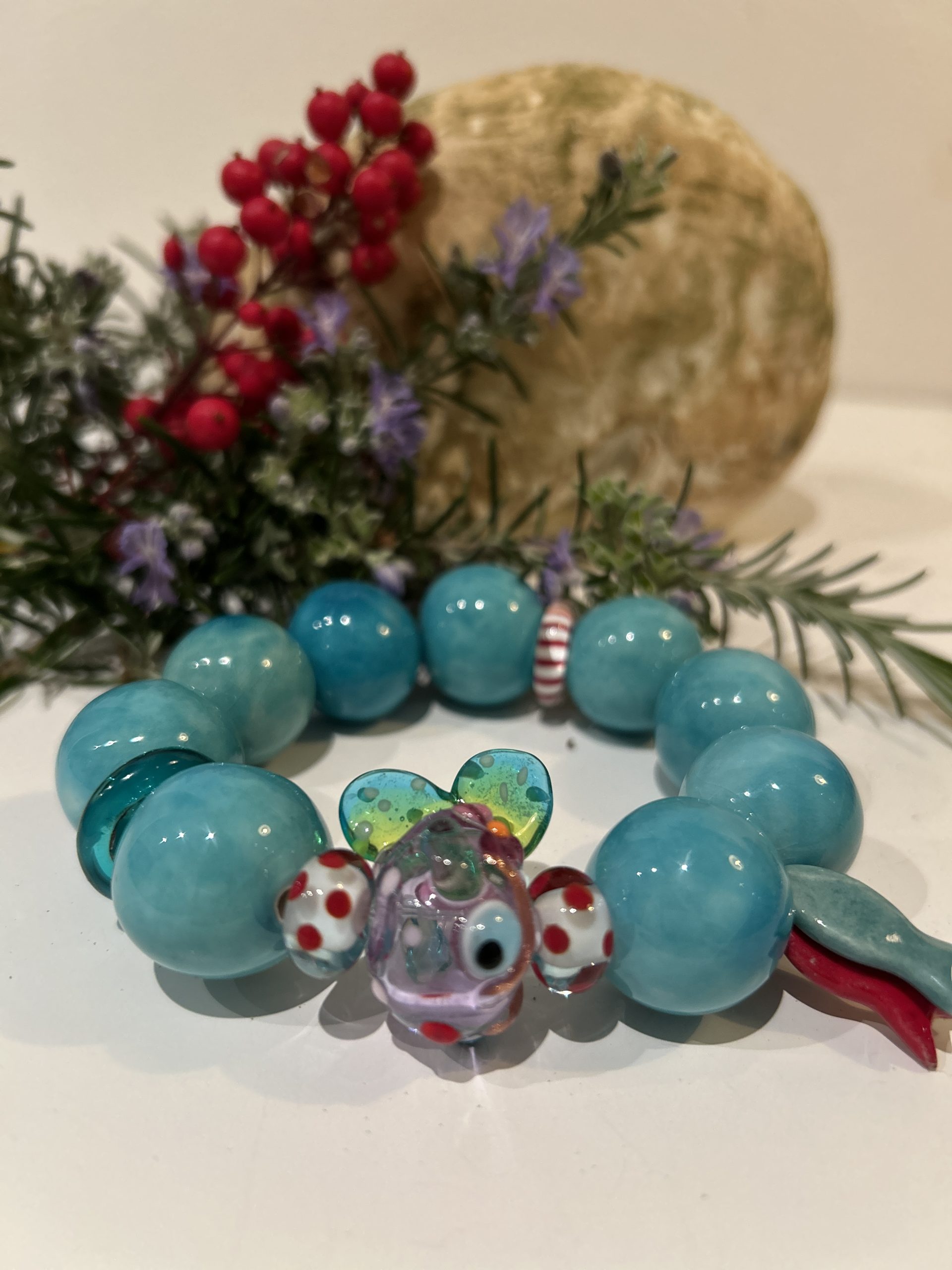 Bracelet « Poisson Fleur »