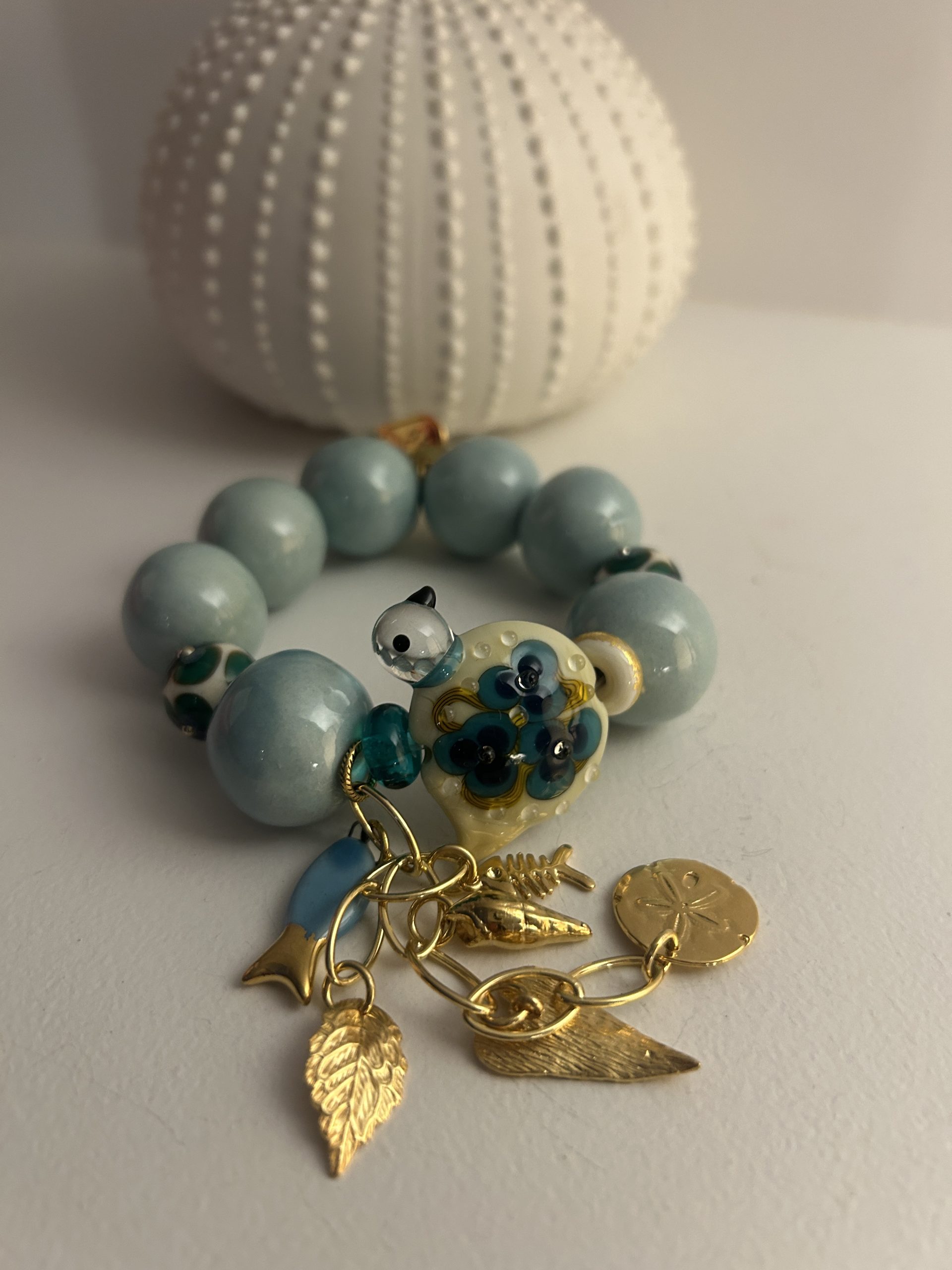 Bracelet « Un jardin sur la mer » – Image 4