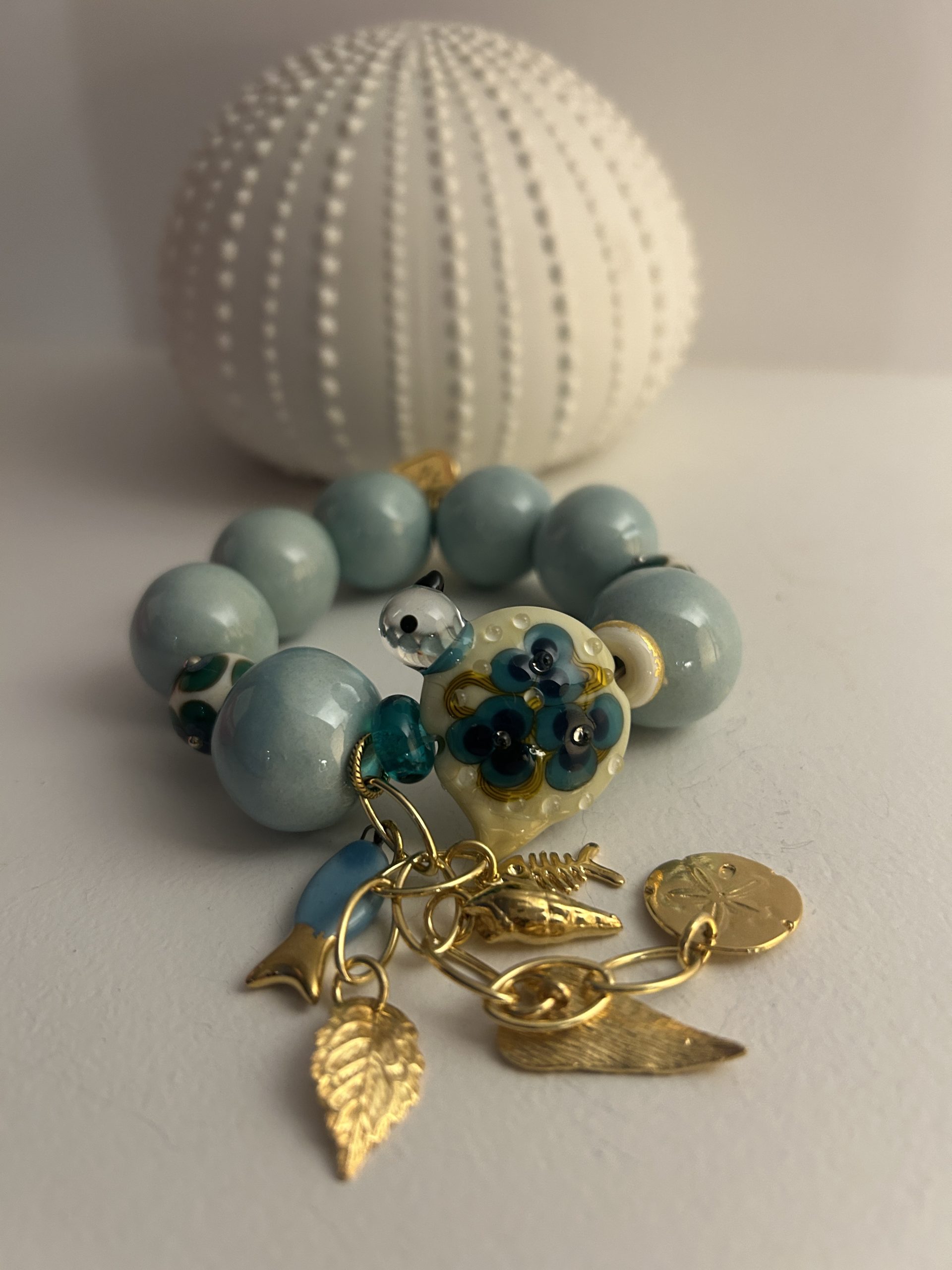 Bracelet « Un jardin sur la mer » – Image 3